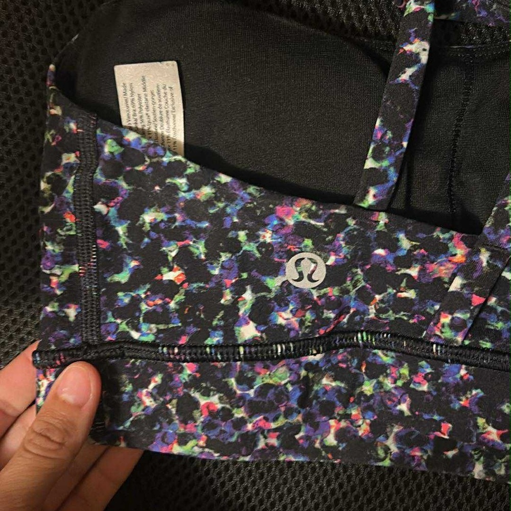 Lululemon Athletica Multicolor Sports Bra - Picture 2 of 5